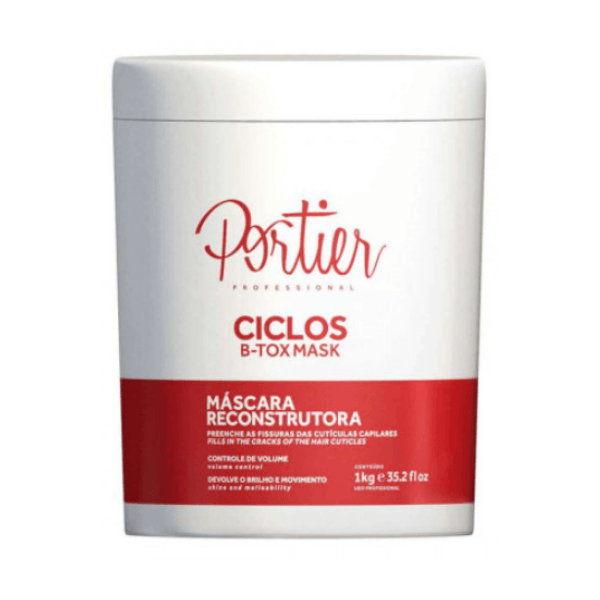 Portier, Cycles B-tox, Hair Mask For Hair 1kg - BUY BRAZIL STORE