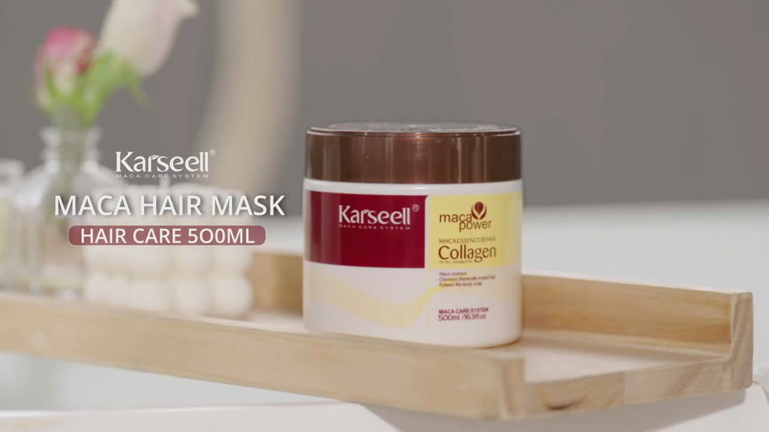 Karseell Collagen Hair Treatment: Deep Repair with Argan Oil (500ml)
