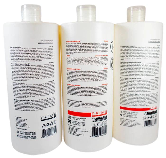 Prime, Kit Thermal Complex, 3x 1L - BUY BRAZIL STORE