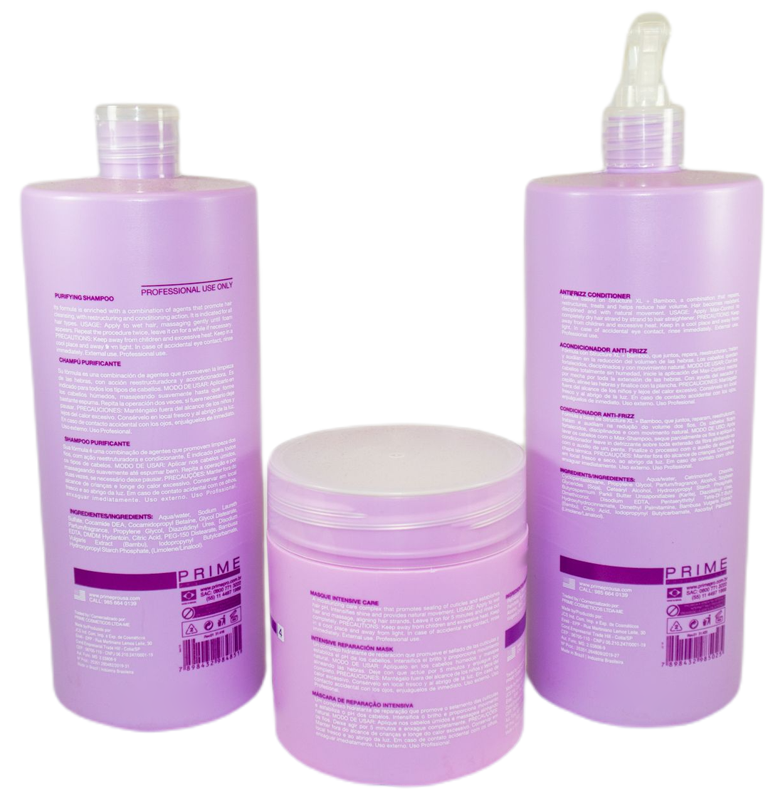 Prime Pro Extreme: Kit Pro Extreme Maximus Control, 2x 1L + 500g