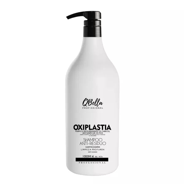QBella, Antiressiduo Oxiplastia, Deep Cleansing Shampoo For Hair, 1L