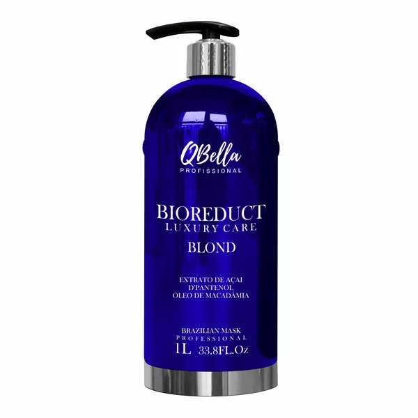 Qbella, Bioreduct Luxury Care Blond, Odżywka regenerująca do włosów, 1L