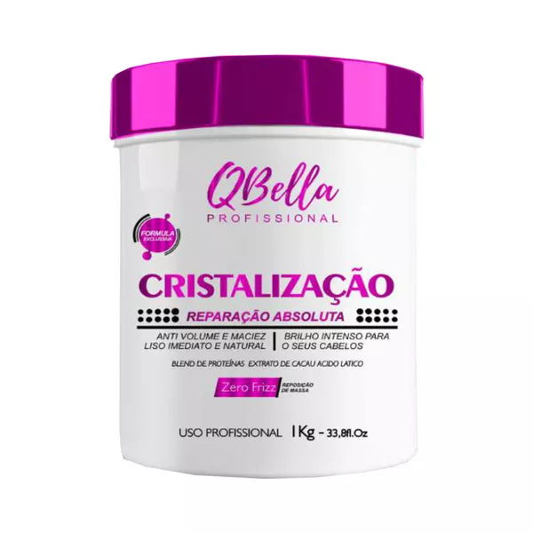 Qbella, Cristalização Reparação Absoluta, Maska do włosów do włosów, 1Kg