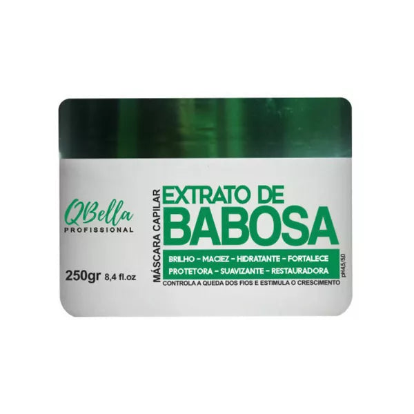QBella, Extrato de Babosa, Hair Mask For Hair, 250g