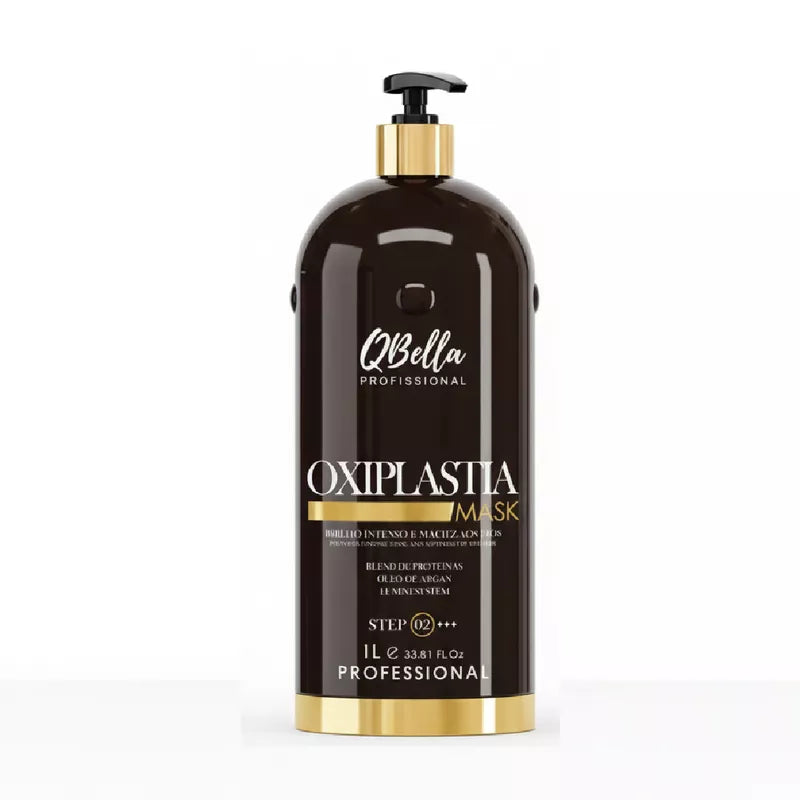 Qbella Oxiplastia Liso Perfeito - Restoring Conditioner For Hair, 2 -1L 33.8 oz