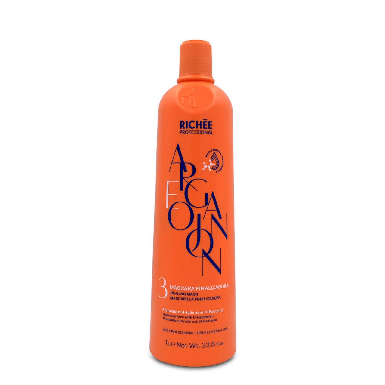 Richee, Argan and Ojon, Hair Mask For Hair, 3, 1L - BUY BRAZIL STORE