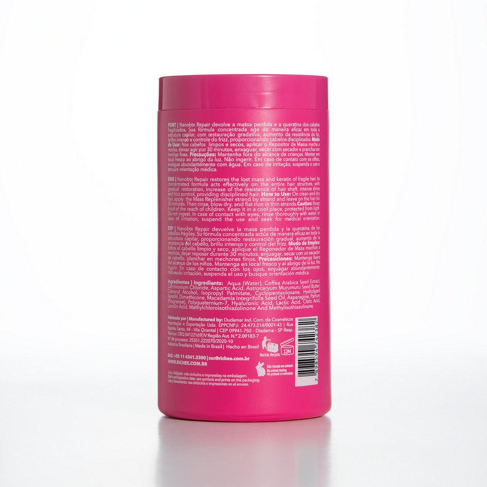 Richee, Nanobtx Repair, Hair Mask For Hair, 1kg - BUY BRAZIL STORE
