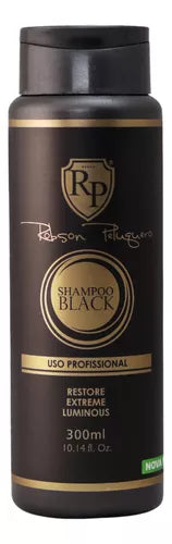 Robson Peluquero, Black Toner Home Care, Deep Cleansing Shampoo For Hair, 300ml