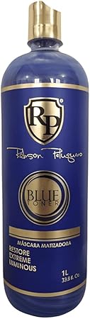 Robson Peluquero,Blue Toner Mascara, Hair Mask For Hair, 1L