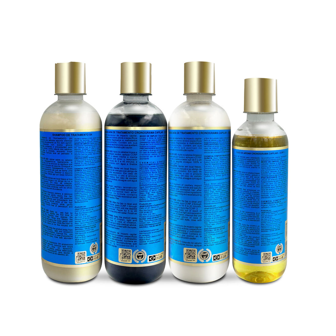 Robson Peluquero, Kit CCRP, 3x 500ml + 1x 300ml