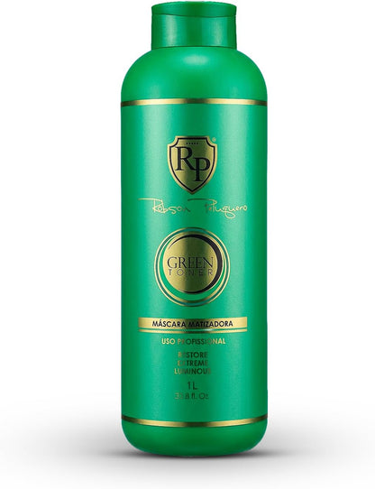 Robson Peluquero, Mascara Green, Hair Mask For Hair, 1L