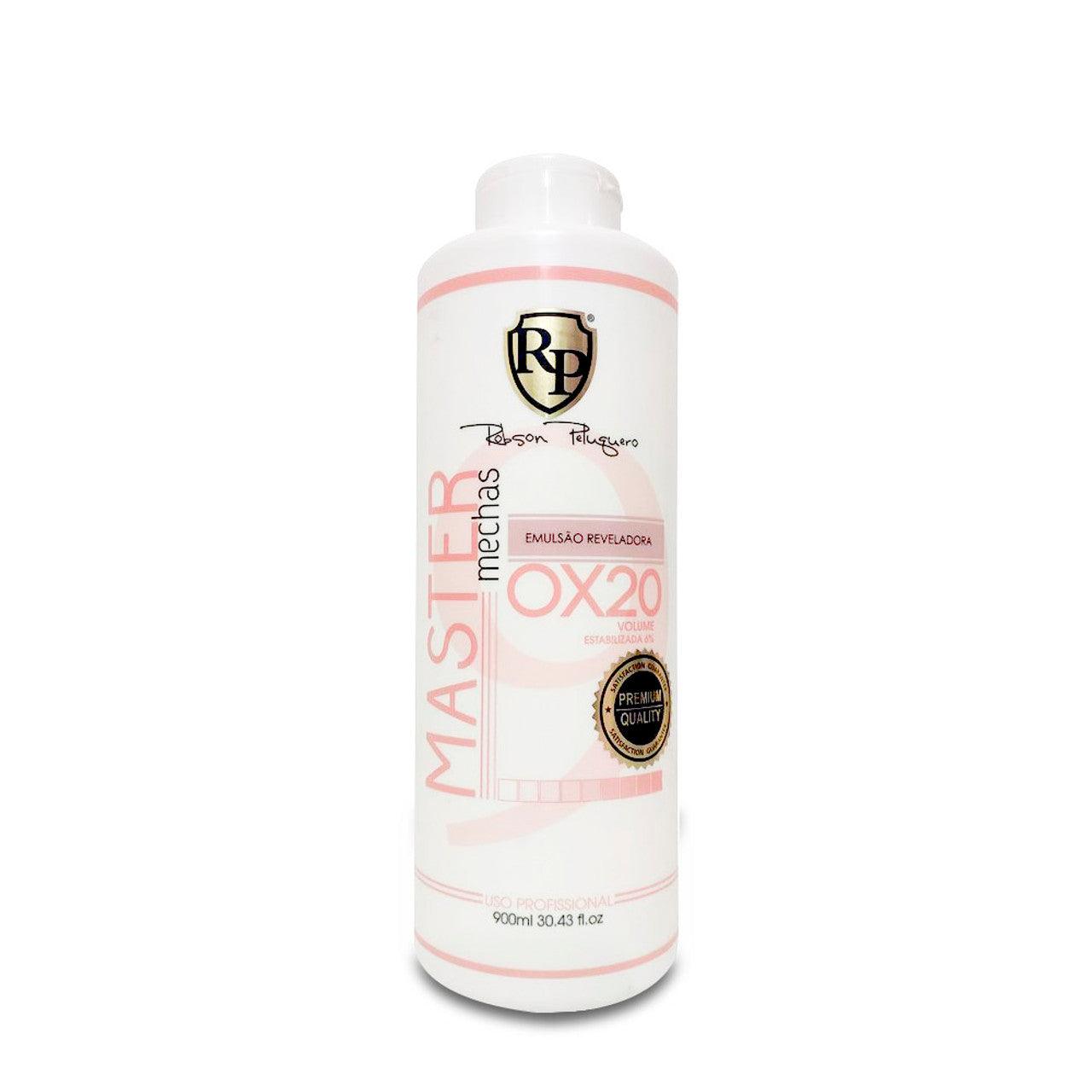 Robson Peluquero, Master mechas ox 20 volumes , Hair Dye For Hair, 900ml/ 30.43 fl.oz - BUY BRAZIL STORE