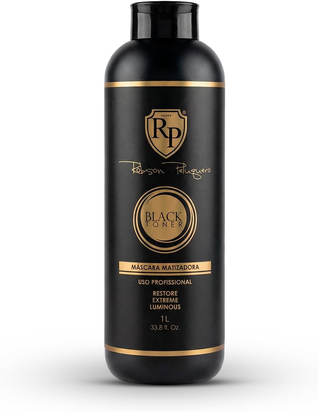 Robson Peluquero, Nuances Black Toner Mascara, Hair Mask For Hair, 1L