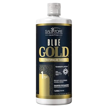 Salvatore, Blue Gold, Deep Cleansing Shampoo For Hair, 1L