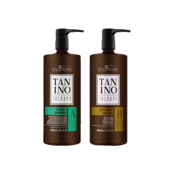Salvatore Kit Tanino Therapy A e B 2x 1L | 33.8 oz - BUY BRAZIL STORE