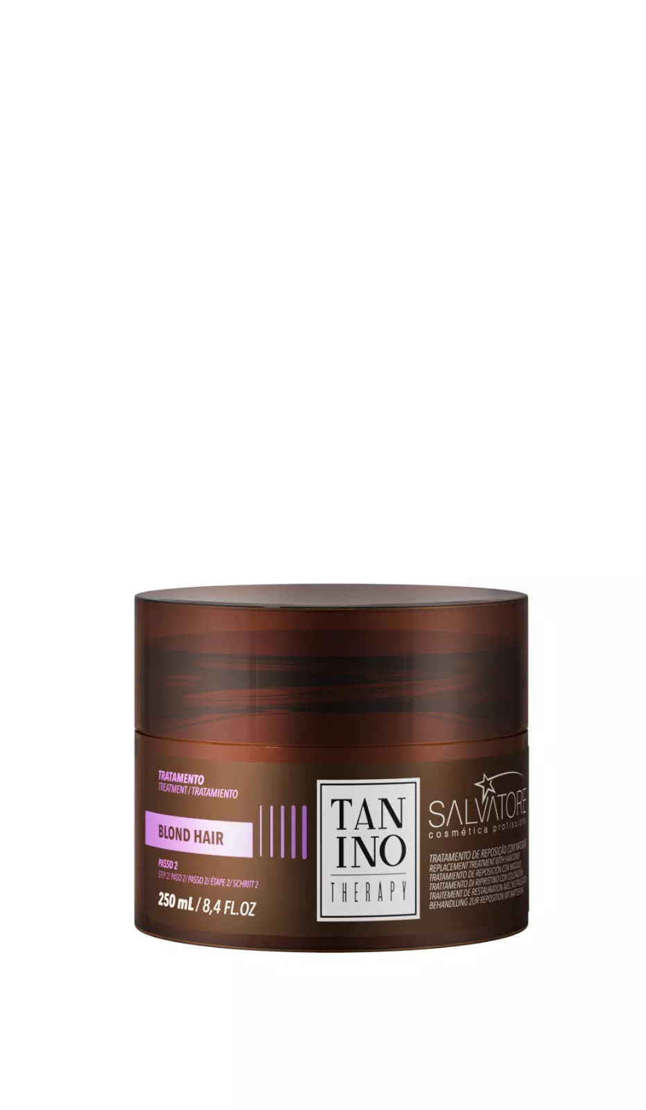 Salvatore, Tanino Therapy Blond Hair 2, Hair Mask For Hair, 250ml