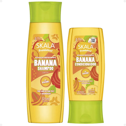 Skala Banana and Bacuri Shampoo and Conditioner