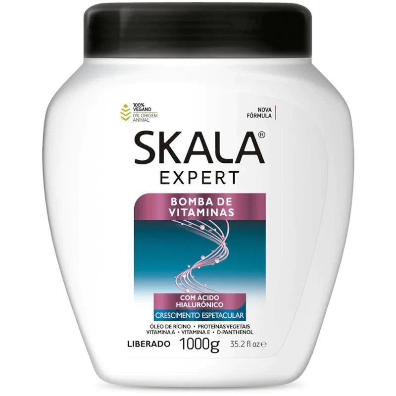 Skala Expert Bomba de Vitaminas Vitamin Pump SOS Hair Growth Nutrition Treatment Kit 3 Products - Skala