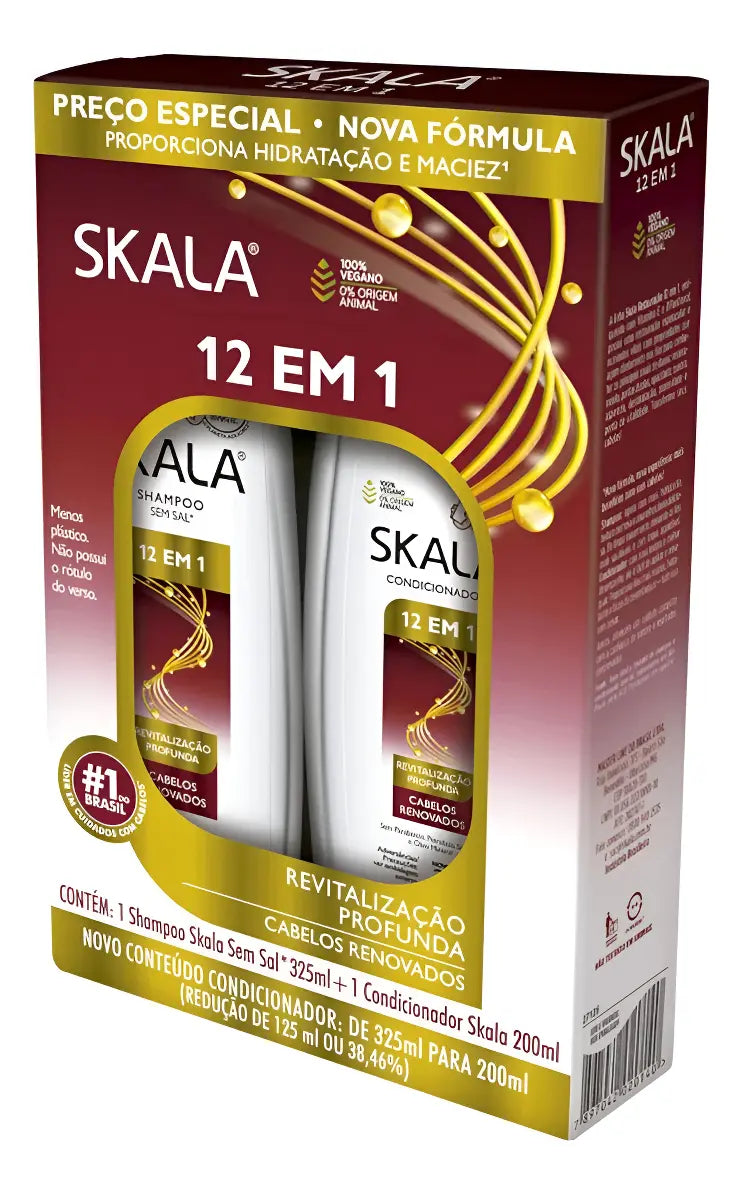 Skala Expert Collection 12 in 1 – Shampoo and Conditioner