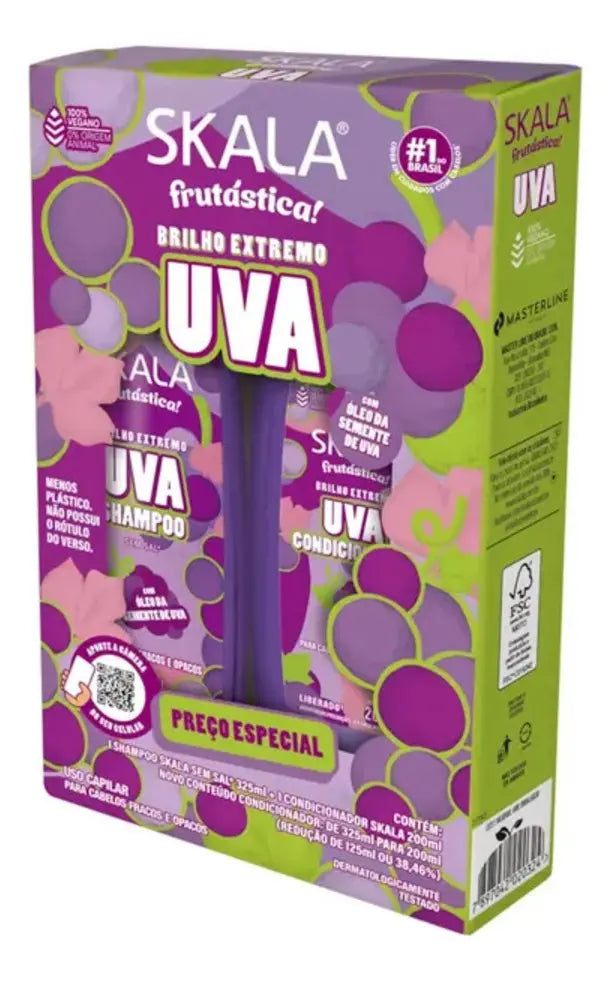Skala Grape Shampoo and Conditioner Kit