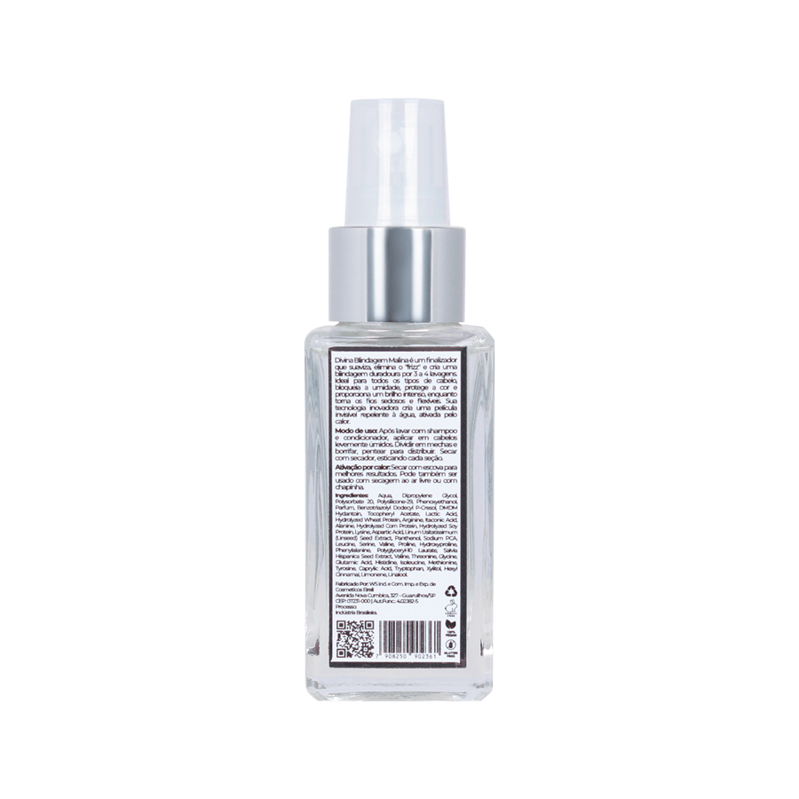 Smooth, Frizz-Free Hair With Malina Divina Armor 60ml - BUY BRAZIL STORE