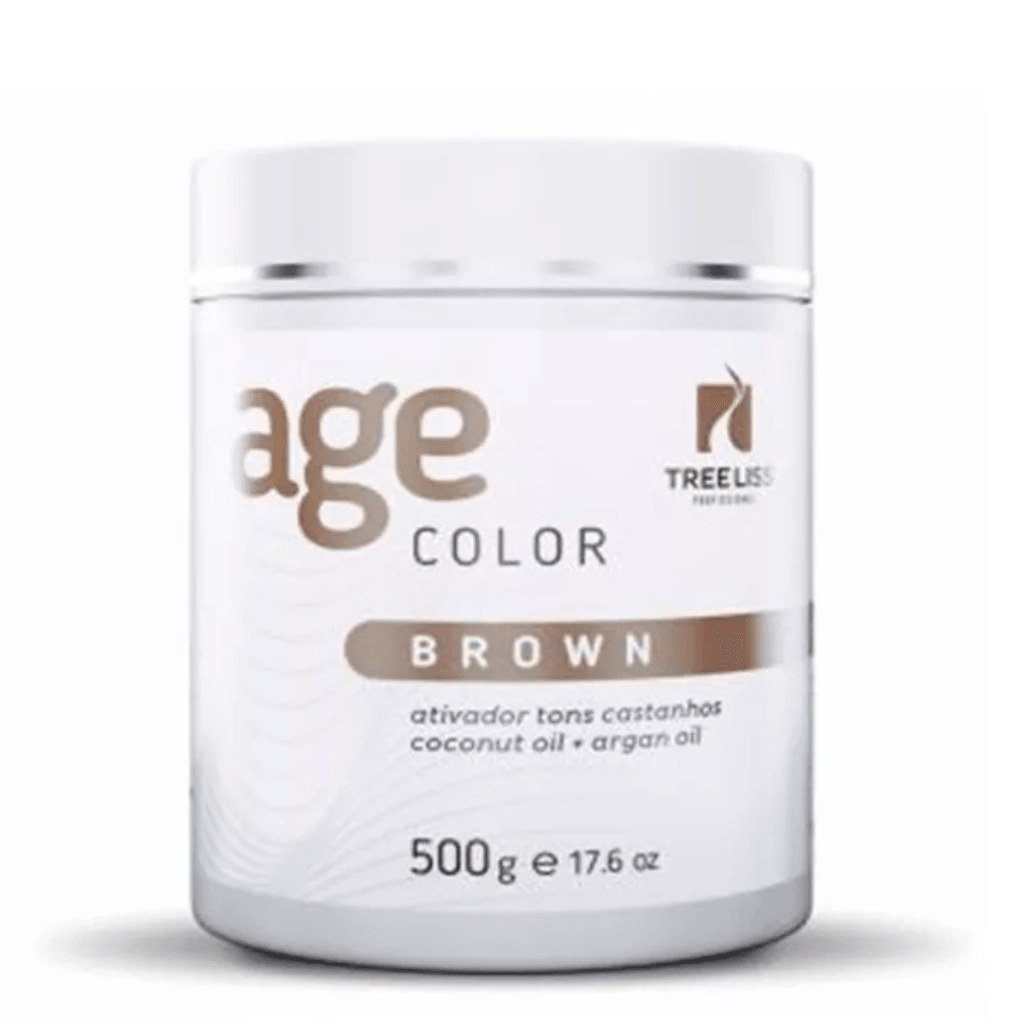 Treeliss Activating Cream Age Color Brown Age Color Brown 500g | 17.6 oz - BUY BRAZIL STORE