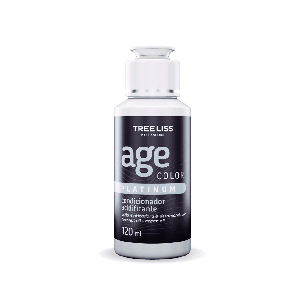 Treeliss Age Color Platinum Hair Dye For Hair 120ml 4.0 oz - BUY BRAZIL STORE