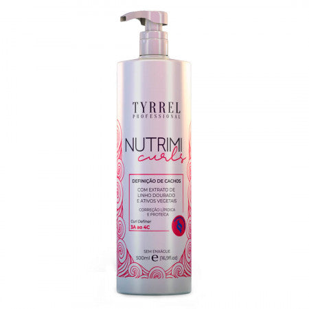 Tyrrel Professional, Nutrimi Curls, Definiçao de cachos, Restoring Conditioner For Hair, 500ml