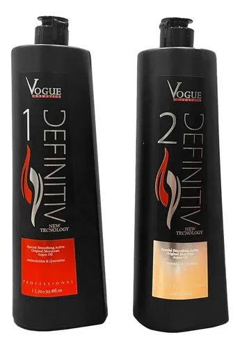 Vogue, Kit Definitiv, Treatment For Semi Definitive Smoothing, 2x1L