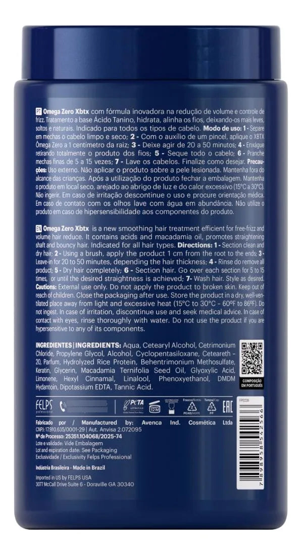 Felps | XBTX Omega Zero Nanoplastia - Hair Mask - 1Kg