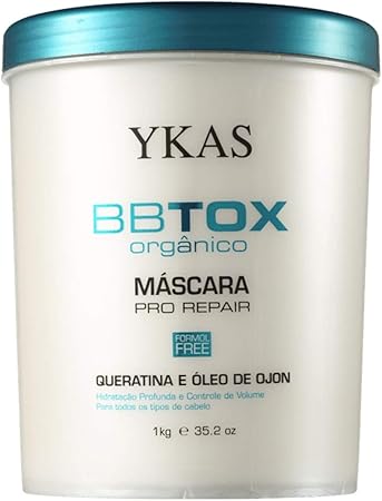 Ykas, BTX Botanic Zero Formol, Hair Mask For Hair, 1Kg