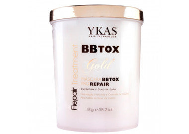 Ykas Hair, BBTOX Gold, masque capillaire pour cheveux, 1 kg