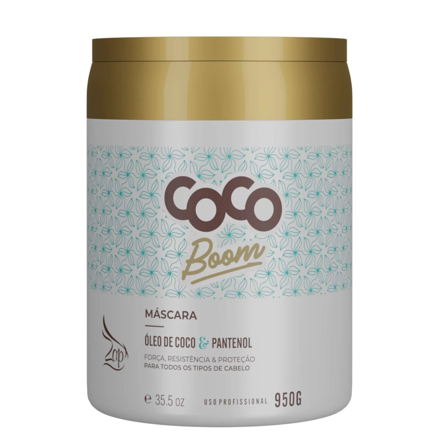 Zap Cosmeticos, Coco Boom, Hair Mask For Hair, 950g