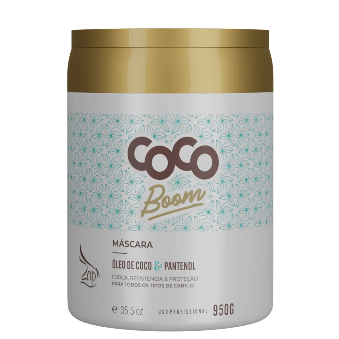 Zap Cosmeticos, Coco Boom, masque capillaire pour cheveux, 950g