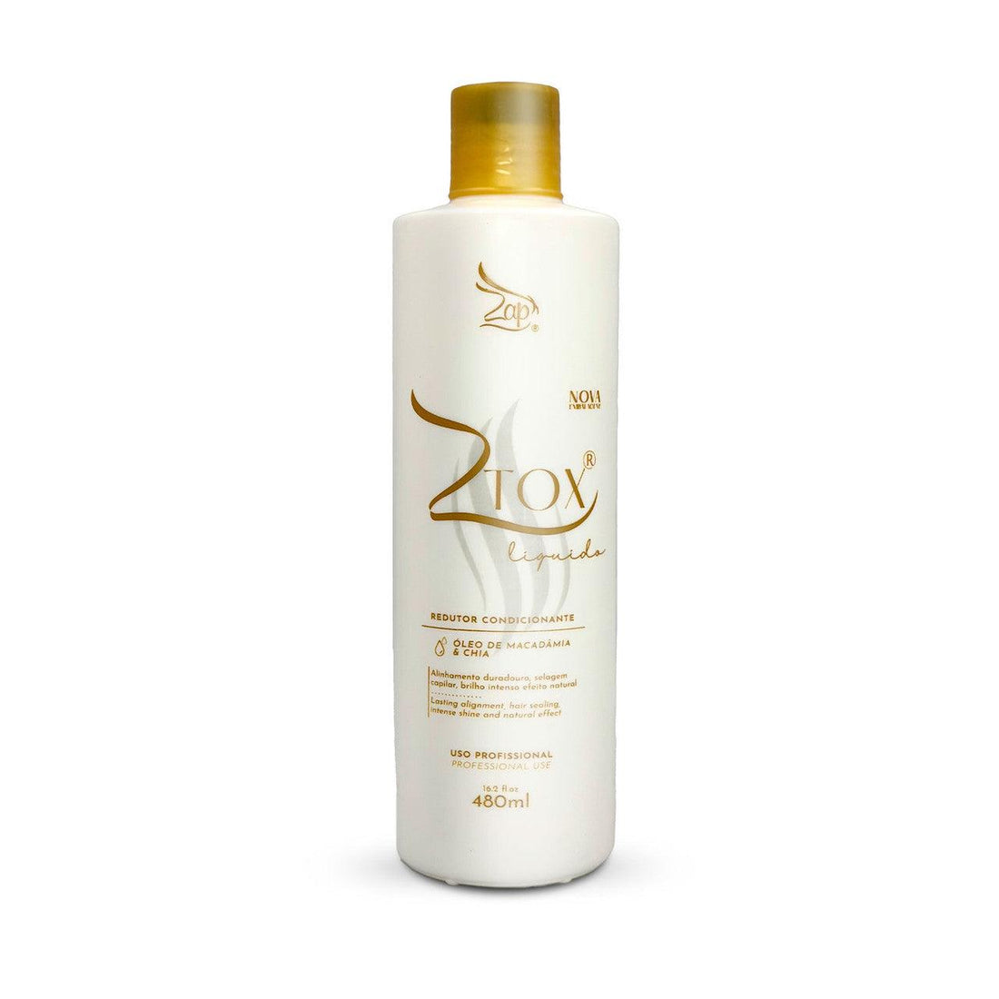 Zap Cosmeticos, Ztox Liquid, Hair Mask For Hair, 480ml - BUY BRAZIL STORE