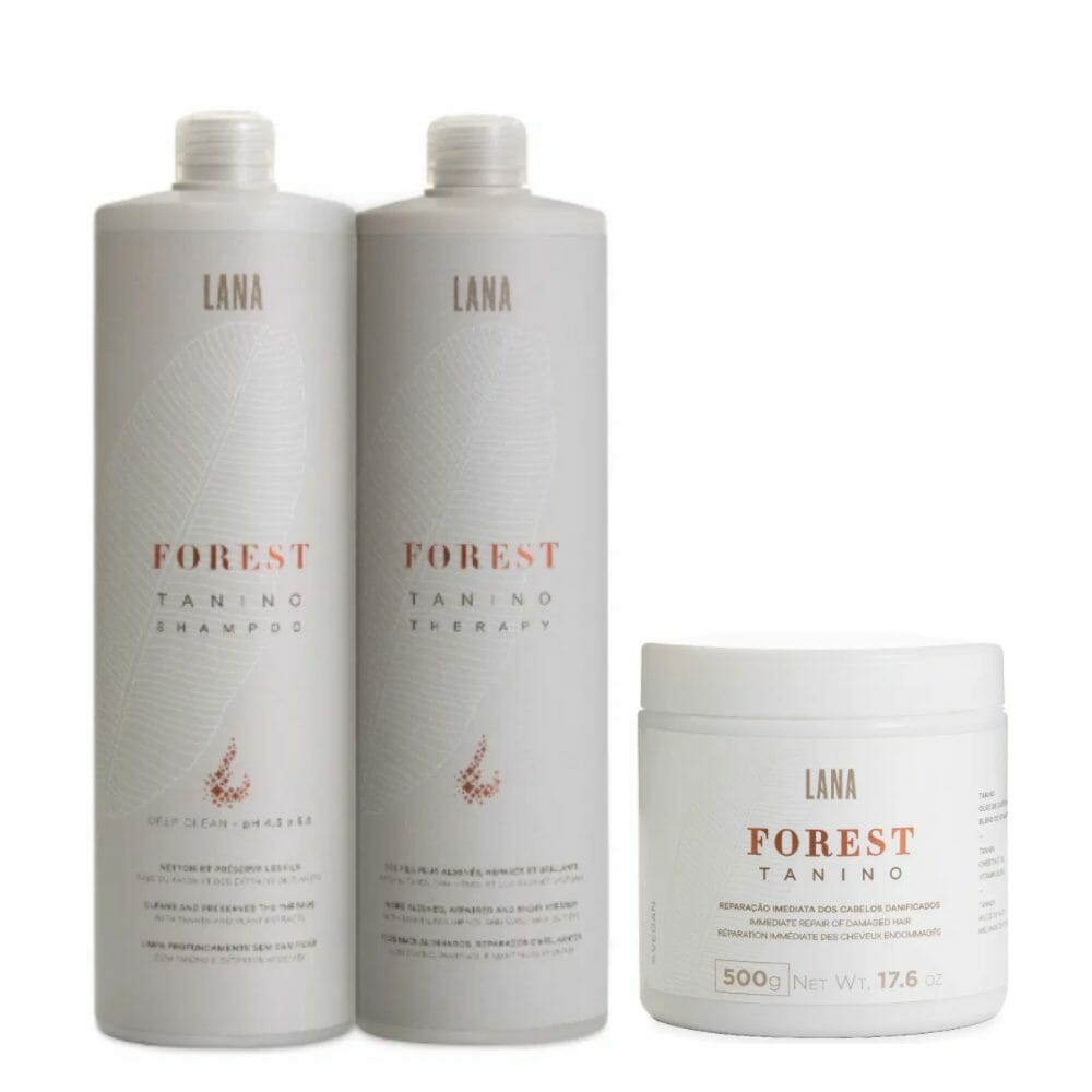 Forest Tanino Duo Deep Clean Shampoo And Smoothing Hair Treatment + Hair Mask 500g