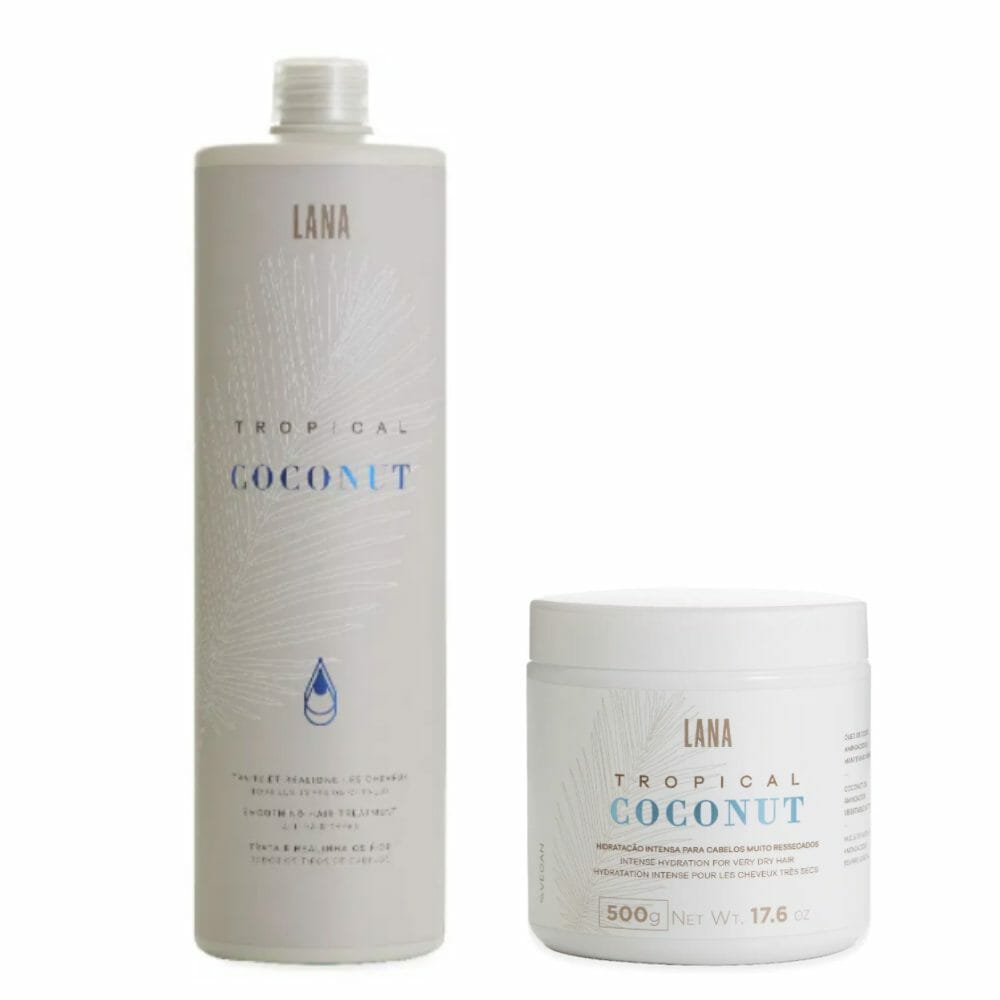 Tropical Coconut Smoothing Hair Treatment 1L + Hair Mask 500g