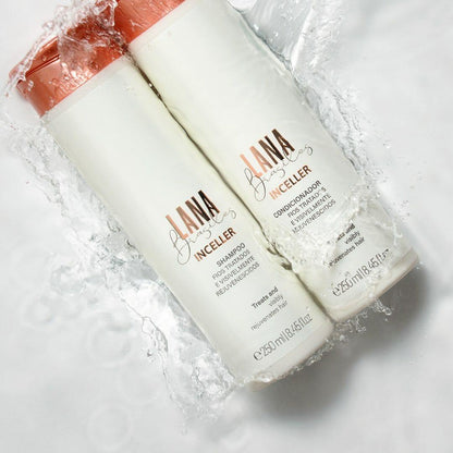 kit shampoo e condicionador inceller